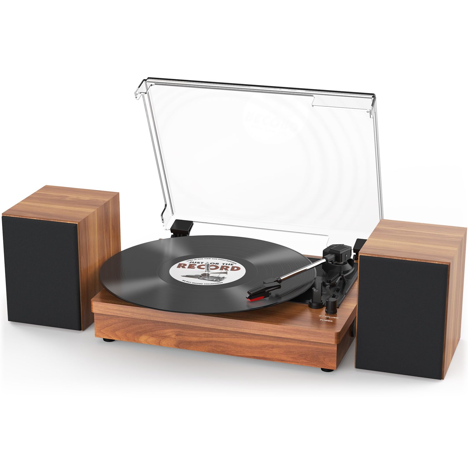 Amazon.com: Record Player with Speakers, 3-Speed Vinyl